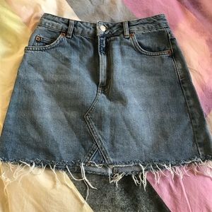 Denim skirt